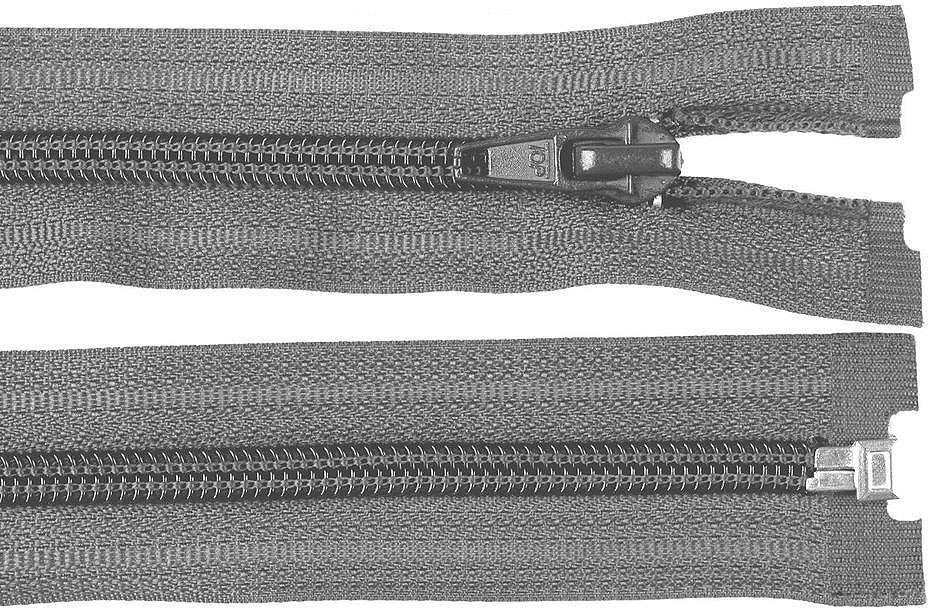 Spirálový zip šíře 5 mm délka 45 cm bundový POL Varianta: 316 šedá neutrální, Balení: 1 ks