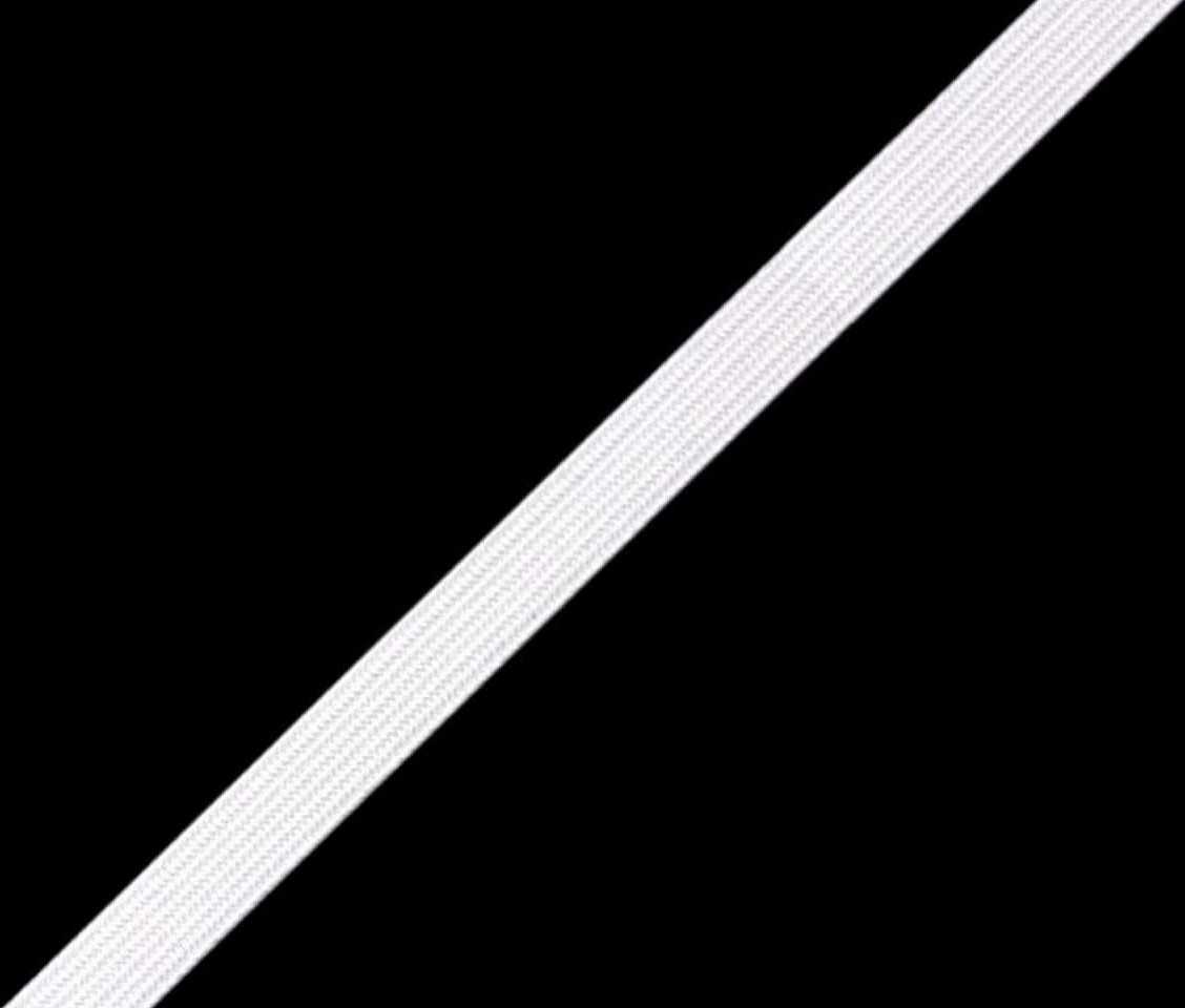 Prádlová pruženka šíře 5 mm Varianta: White, Balení: 300 m
