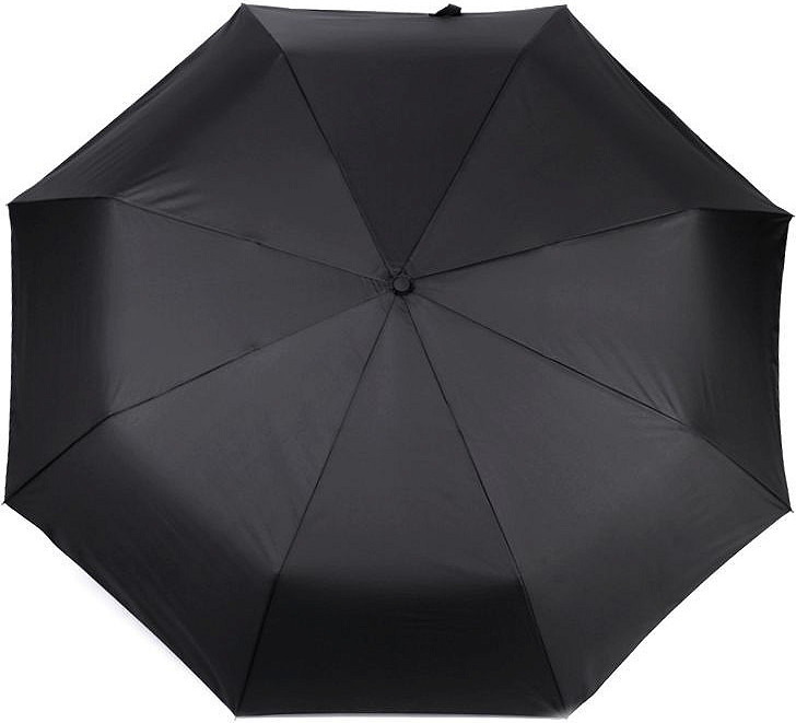 Velký rodinný skládací vystřelovací deštník Varianta: černá, Balení: 1 ks