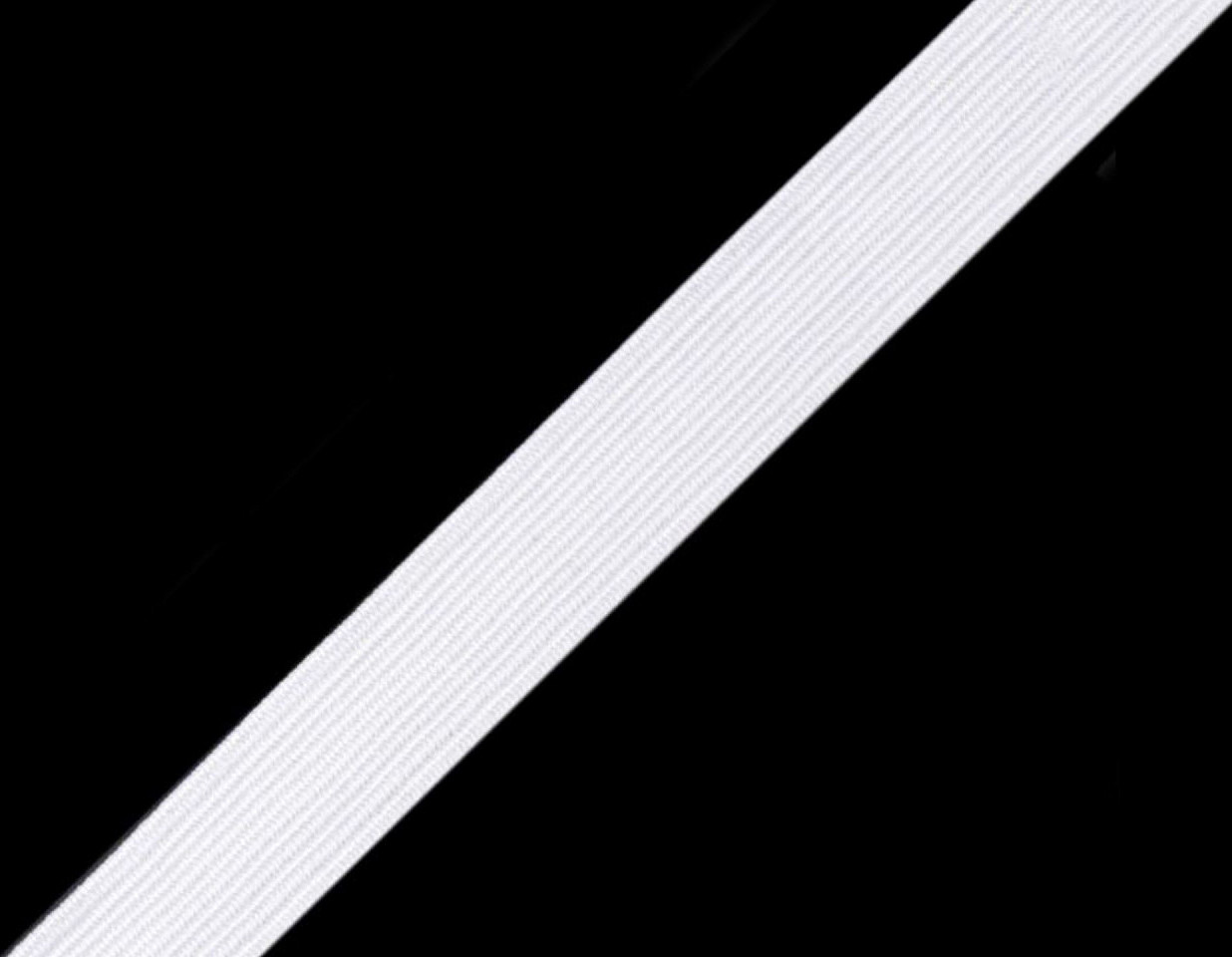 Prádlová pruženka šíře 9 mm Varianta: White, Balení: 300 m