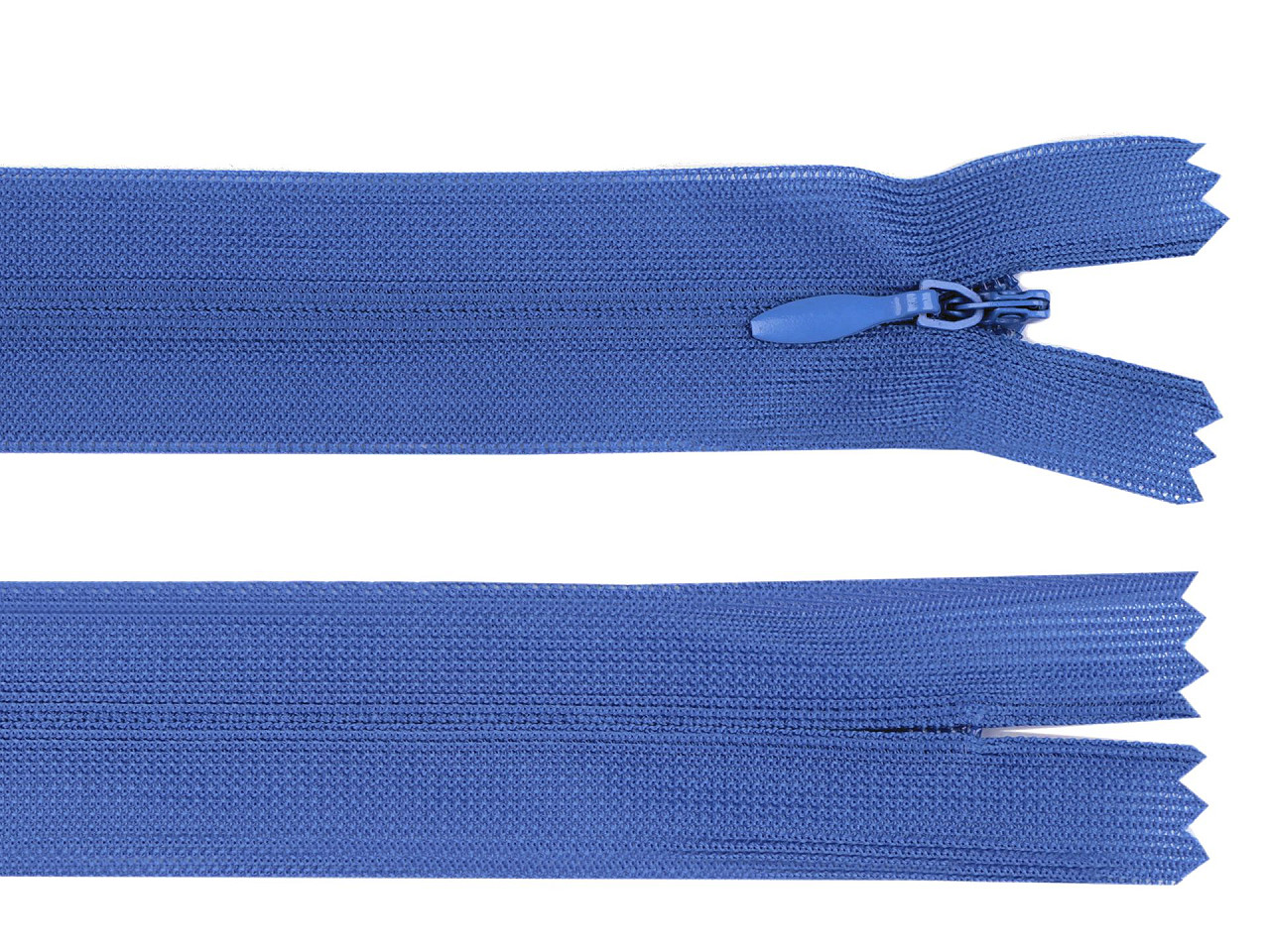 Spirálový zip skrytý No 3 délka 30 cm dederon Varianta: 213 modrá safírová, Balení: 1 ks