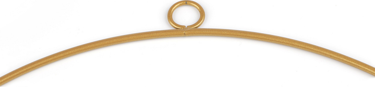 Kovový kruh na lapač snů / k dekorování Ø30 cm Varianta: 1 zlatá mat, Balení: 1 ks
