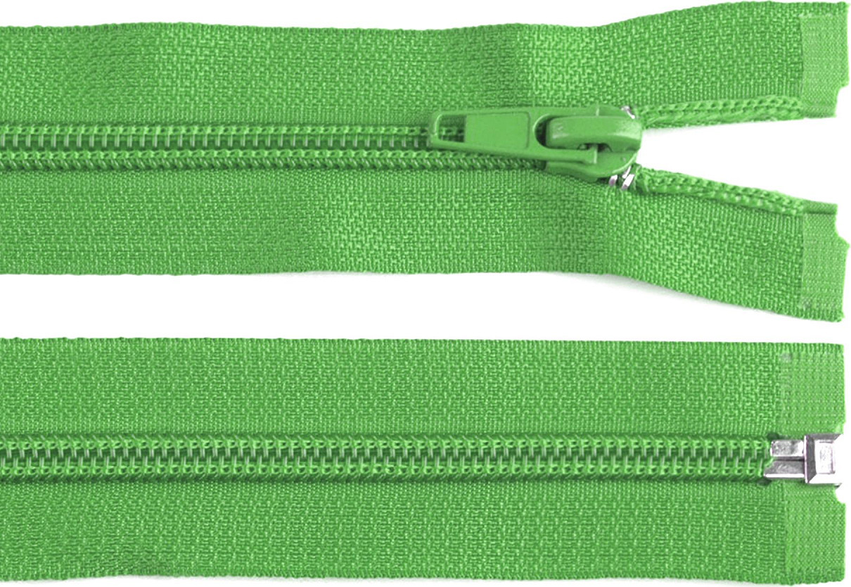 Spirálový zip šíře 5 mm délka 60 cm bundový POL Varianta: 238 zelená trávová, Balení: 1 ks
