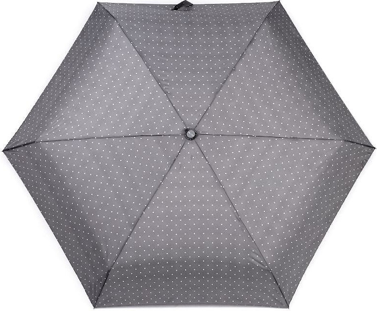 Skládací mini deštník s puntíky Varianta: 2 bordó, Balení: 1 ks
