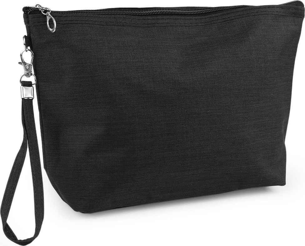 Kosmetická taška / pouzdro textilní 20x30 cm Varianta: 2 černá, Balení: 1 ks