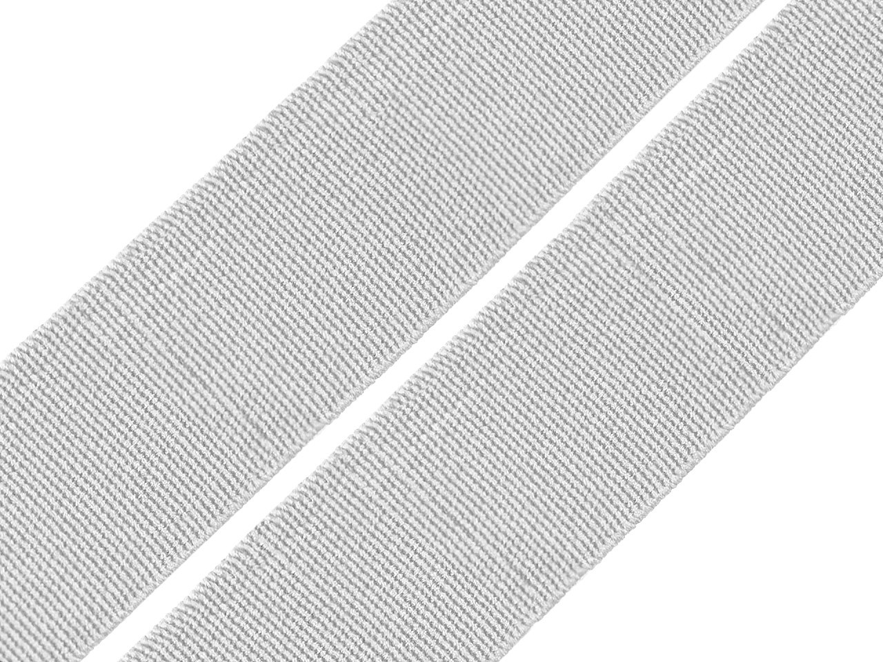 Pruženka hladká šíře 20 mm tkaná barevná Varianta: 1006 šedá nejsvětlejší, Balení: 25 m