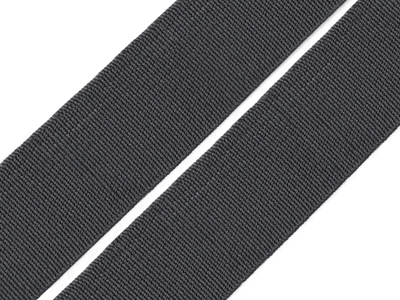 Pruženka hladká šíře 20 mm tkaná barevná Varianta: 4006 šedá, Balení: 25 m