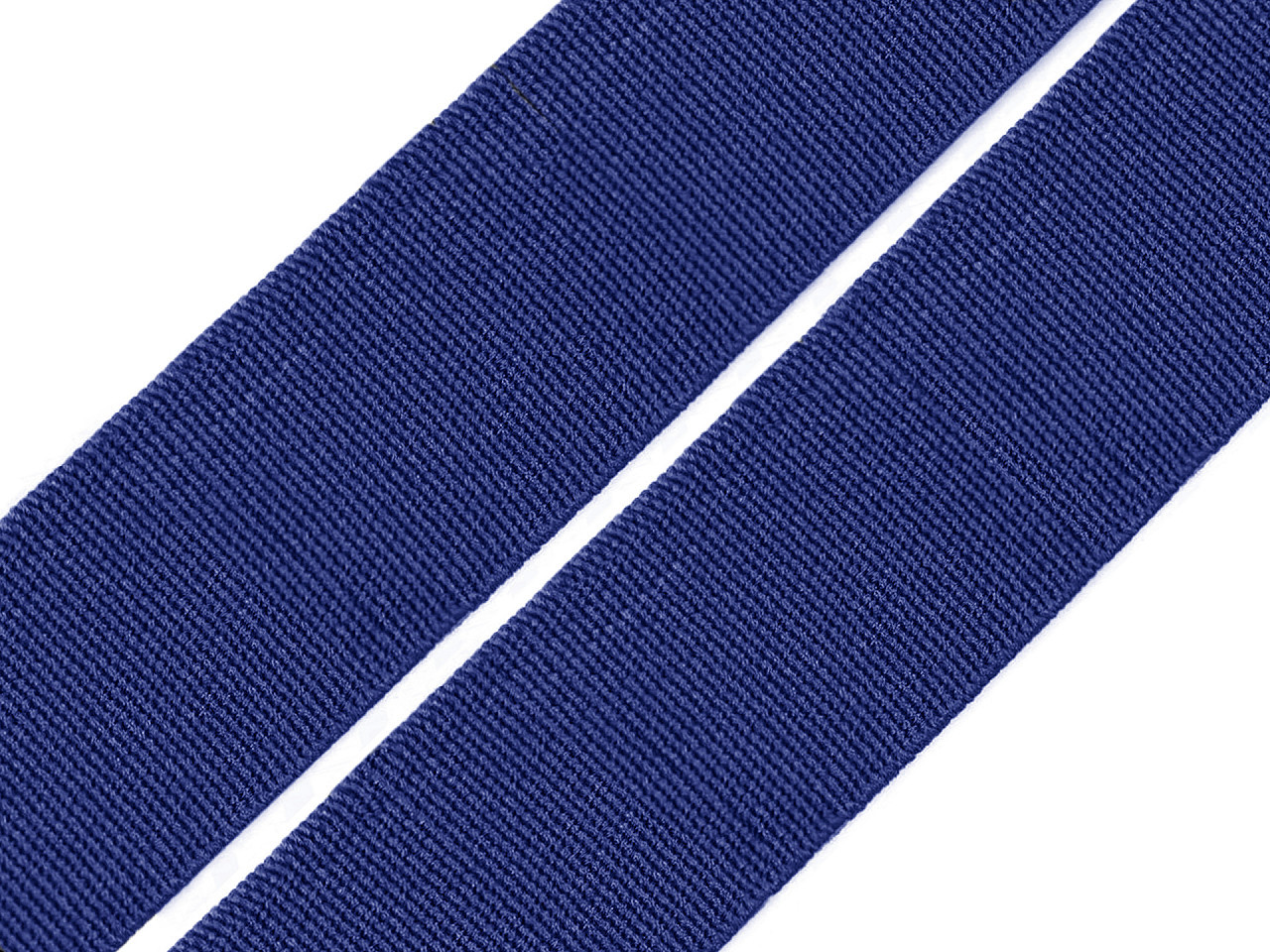 Pruženka hladká šíře 20 mm tkaná barevná Varianta: 7701 modrá kobaltová, Balení: 25 m