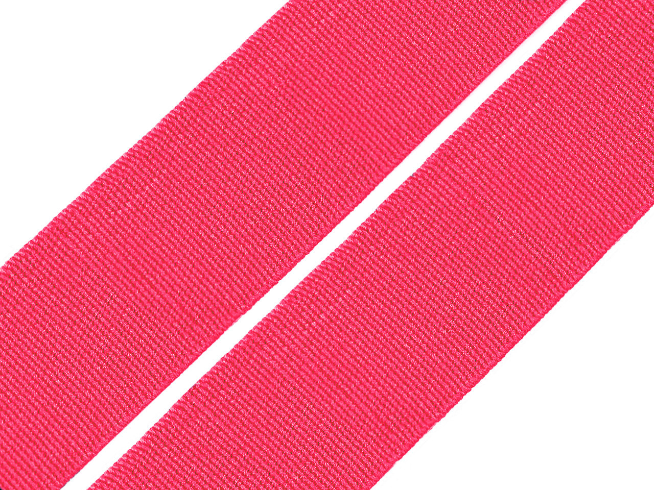 Pruženka hladká šíře 20 mm tkaná barevná Varianta: 1410 růžová neon, Balení: 25 m