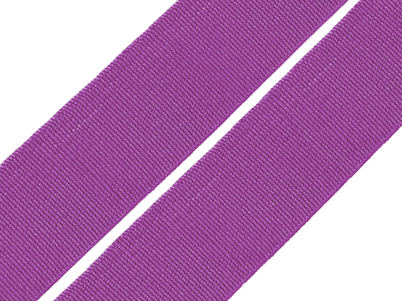 Pruženka hladká šíře 20 mm tkaná barevná Varianta: 1639 fialová, Balení: 25 m