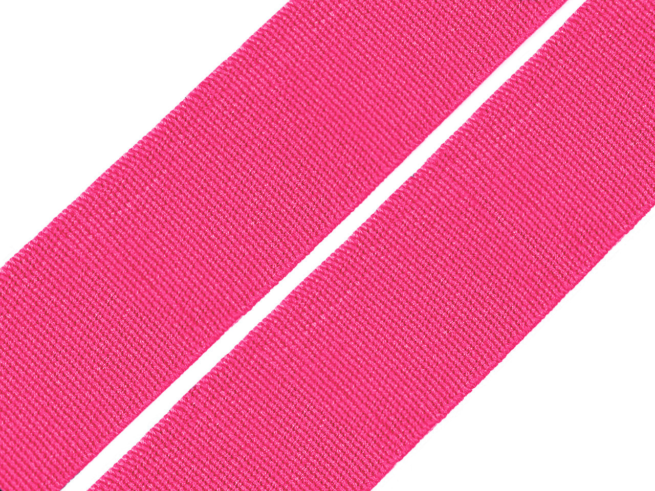 Pruženka hladká šíře 20 mm tkaná barevná Varianta: 1434 růžová malinová, Balení: 25 m