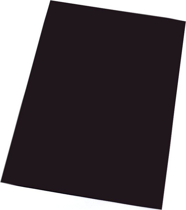 Samolepicí magnetická fólie A4 Varianta: černá, Balení: 1 ks