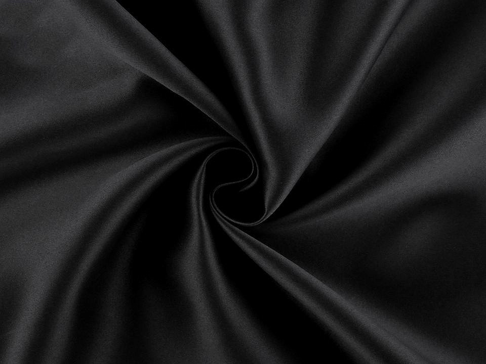 Závěsová látka blackout šíře 280 cm Varianta: 11 (8) černá, Balení: 1 m