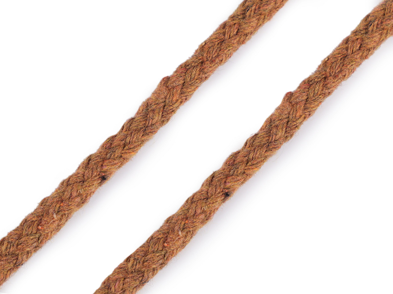 Oděvní šňůra / bavlněná příze / knot Ø5 mm splétaná Varianta: 4 šedá holubí, Balení: 45 m