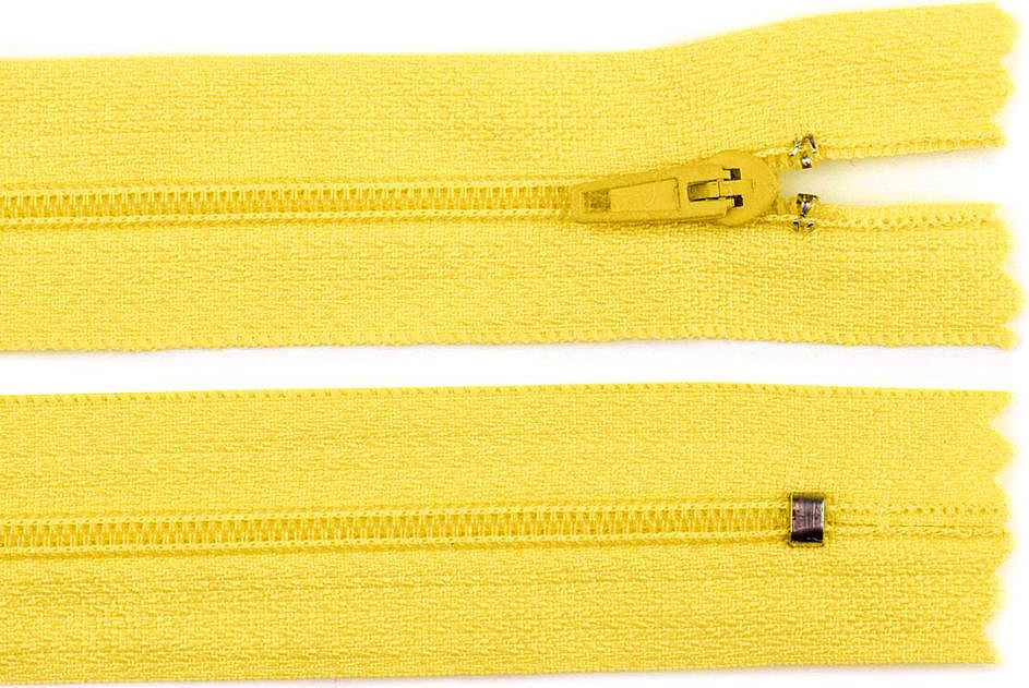 Spirálový zip šíře 3 mm délka 35 cm pinlock Varianta: 110 Lemon, Balení: 1 ks