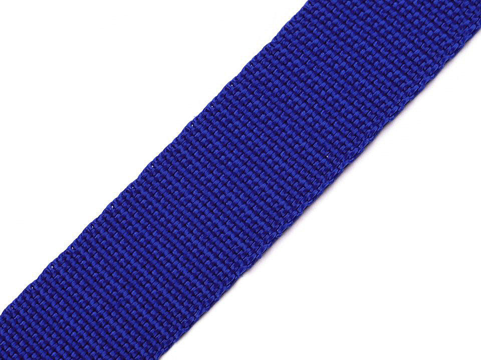 Popruh polypropylénový šíře 20 mm Varianta: 50 modrá královská, Balení: 5 m