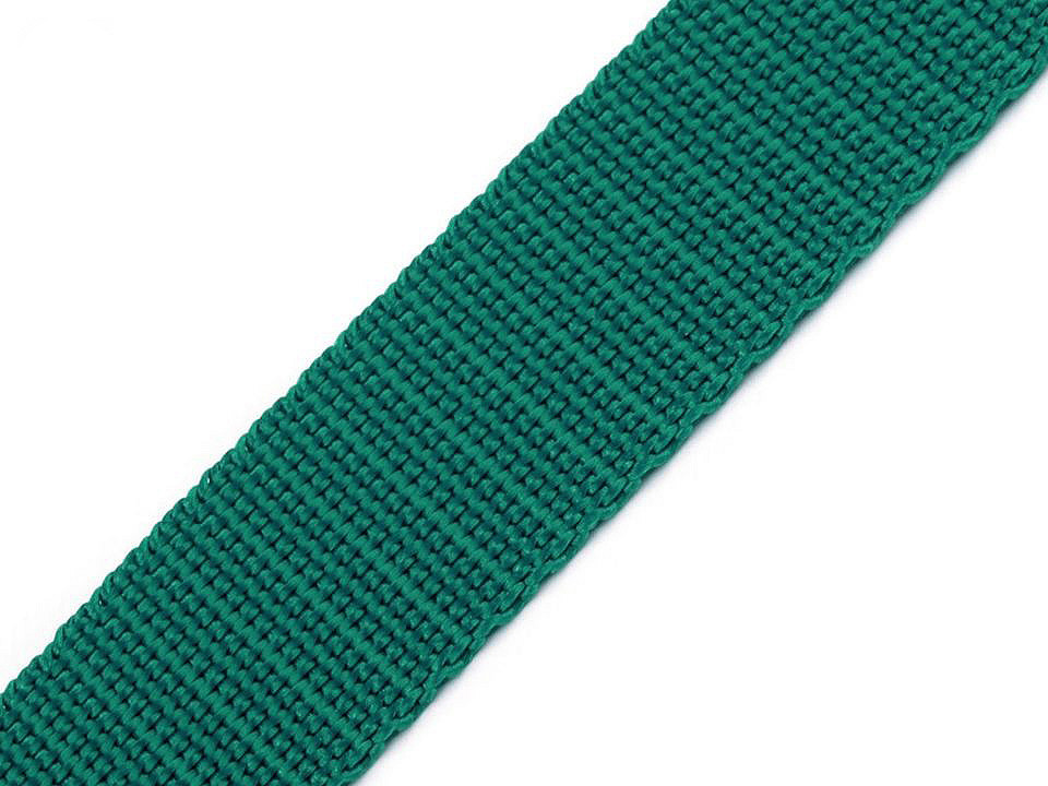 Popruh polypropylénový šíře 20 mm Varianta: 65 zelený tyrkys, Balení: 25 m