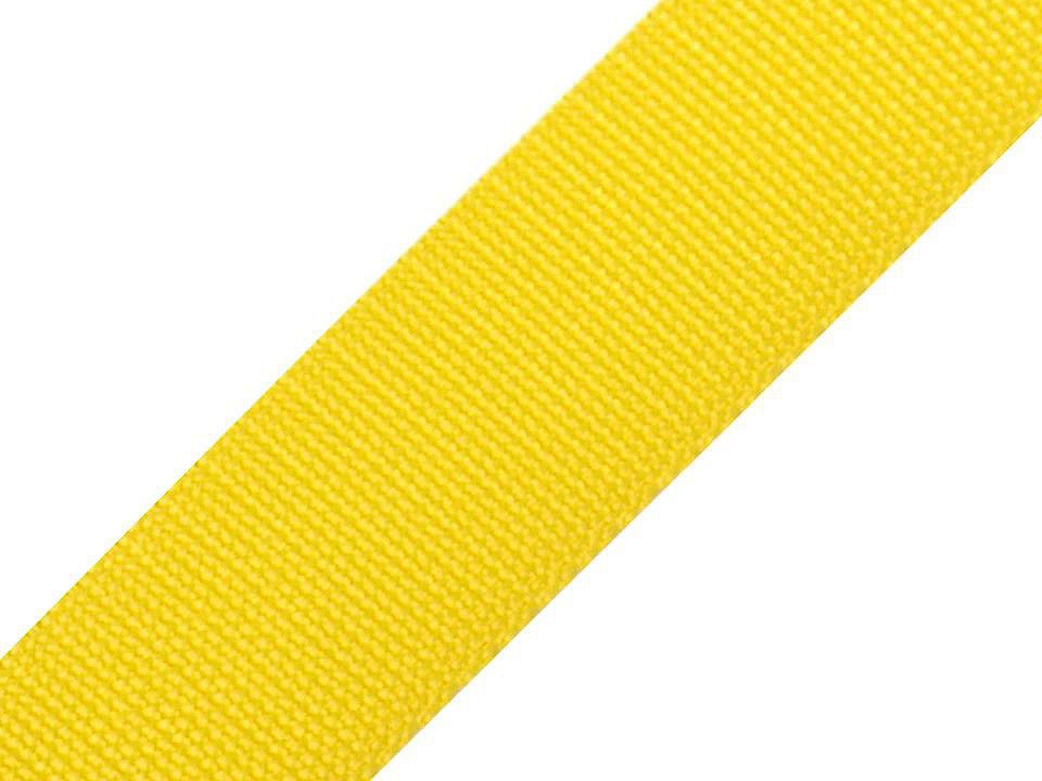 Popruh polypropylénový šíře 40 mm Varianta: 10 žlutá, Balení: 25 m