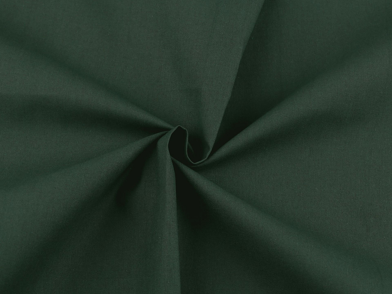 Bavlněná látka / plátno jednobarevná šíře 220 cm Varianta: (71) zelená tmavá, Balení: 1 m