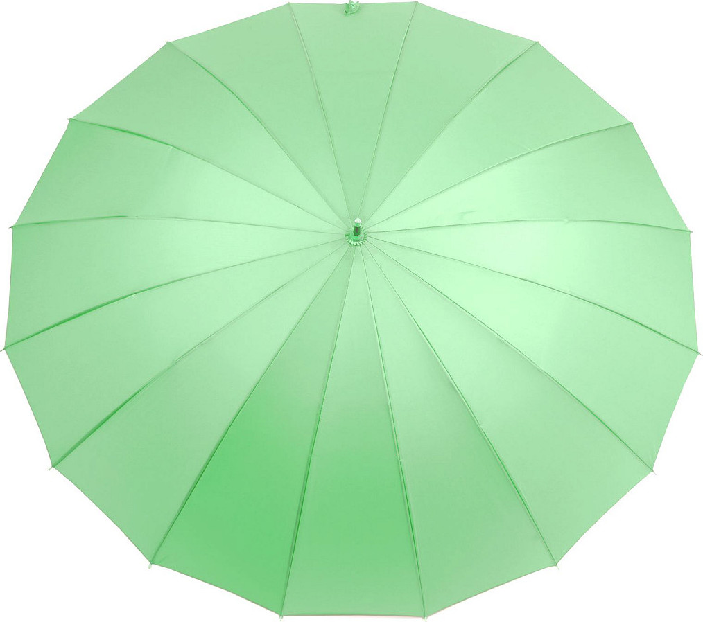 Dámský vystřelovací deštník Varianta: 3 zelená past.sv., Balení: 1 ks