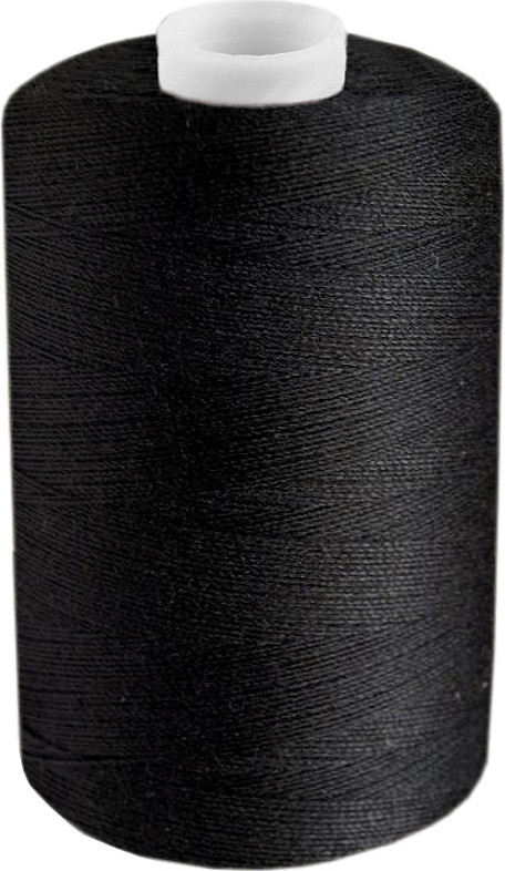 Polyesterové nitě pro overlocky i klasické šití návin 1000 m PES 40/2 James Varianta: 200 černá, Balení: 1 ks