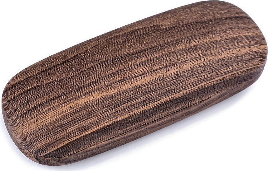 Pouzdro na brýle imitace dřeva 6x16 cm Varianta: 2 hnědý dub, Balení: 1 ks