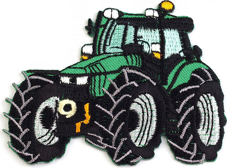 Nažehlovačka auto, traktor, loď Varianta: 20 zelená irská traktor, Balení: 1 ks