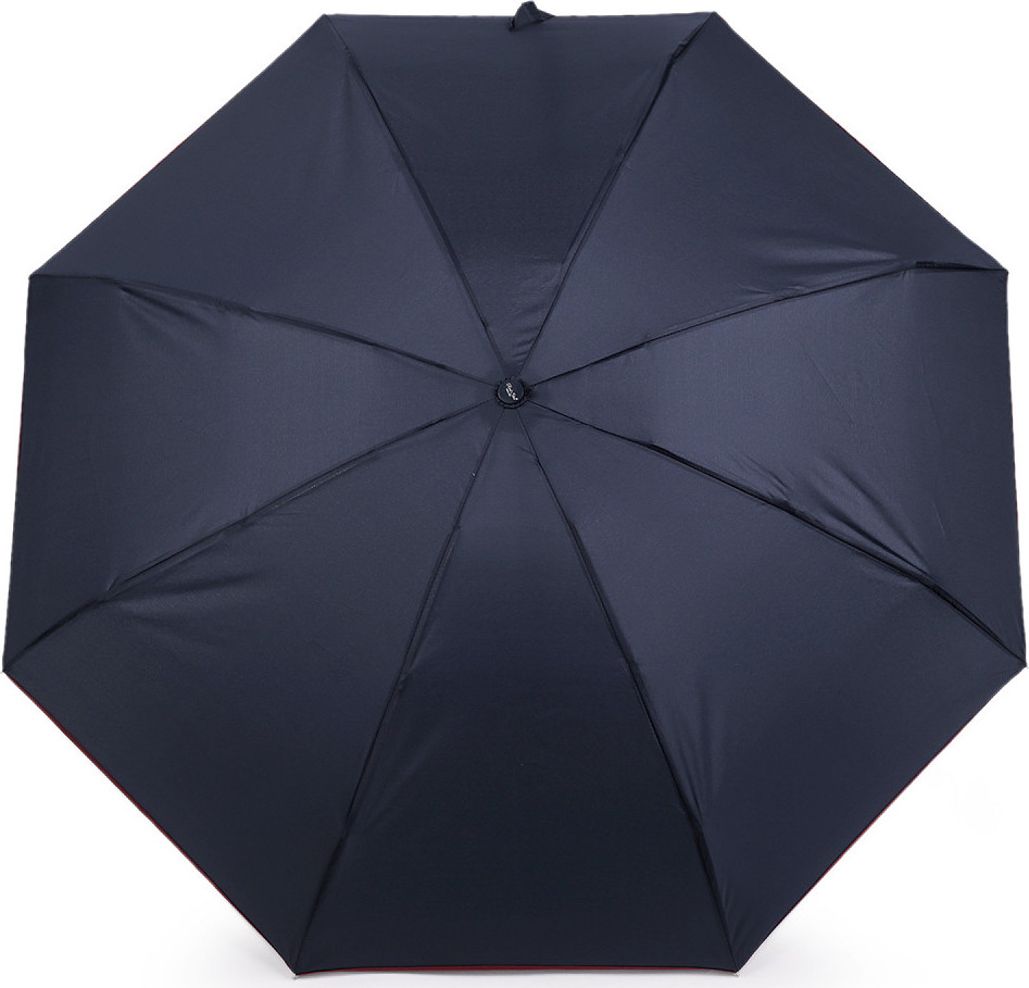Dámský mini skládací deštník Varianta: 2 modrá tmavá bordó, Balení: 1 ks