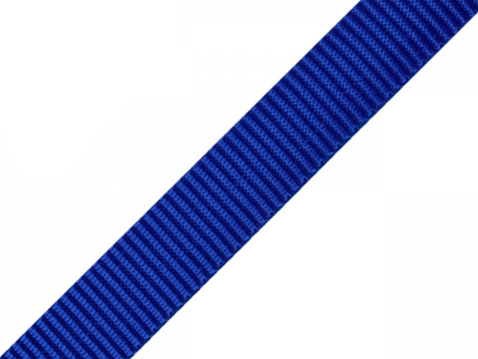Popruh polypropylénový šíře 15 mm Varianta: 50 modrá královská, Balení: 5 m