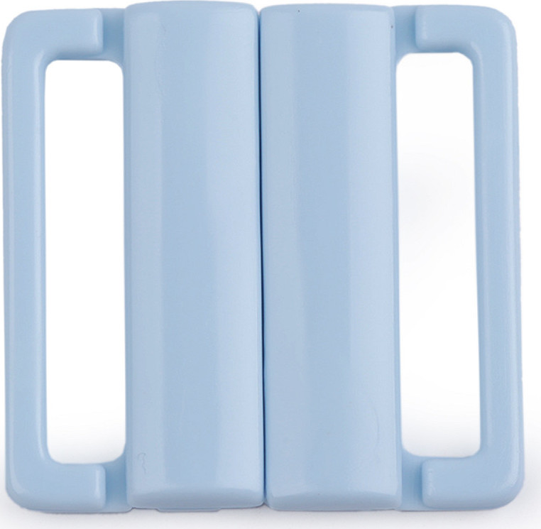 Plavkové zapínání šíře 25 mm plastové Varianta: 6 modrá světlá, Balení: 20 pár
