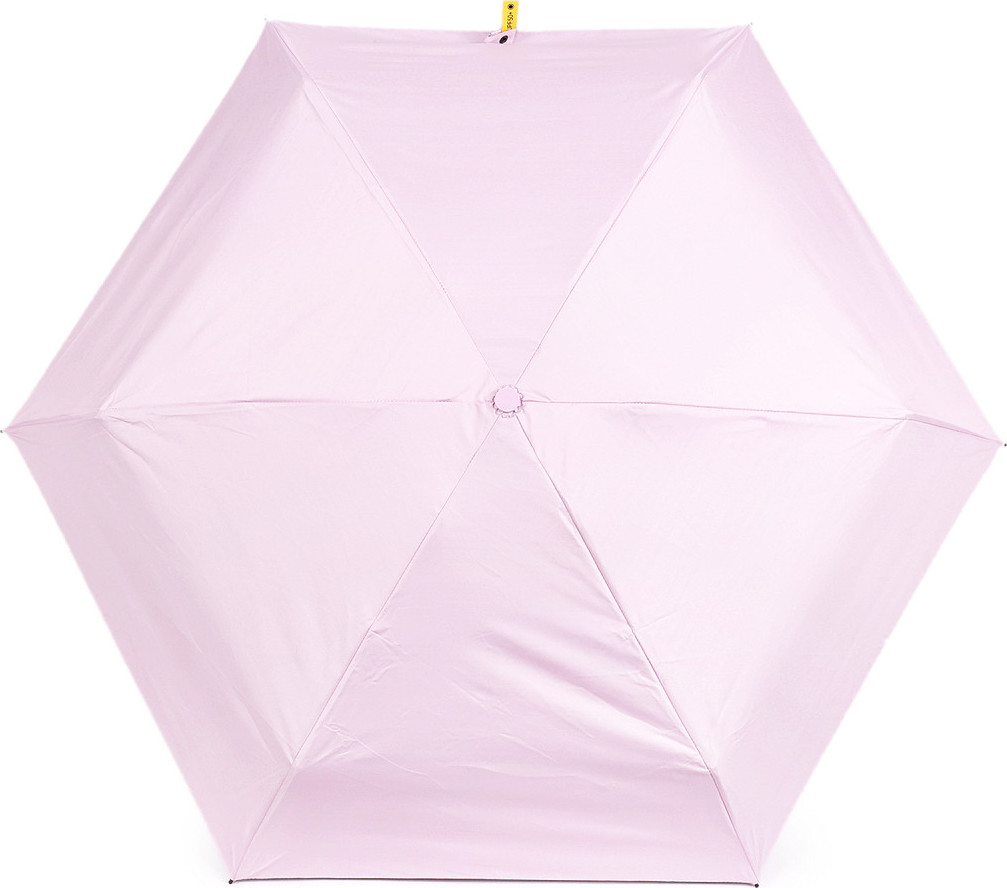 Skládací mini deštník s pevným pouzdrem Varianta: 3 fialová nejsvětlejší, Balení: 1 ks