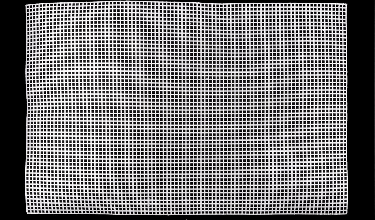 Plastová kanava / mřížka tapiko 32,8x50,5 cm Varianta: bílá, Balení: 1 ks