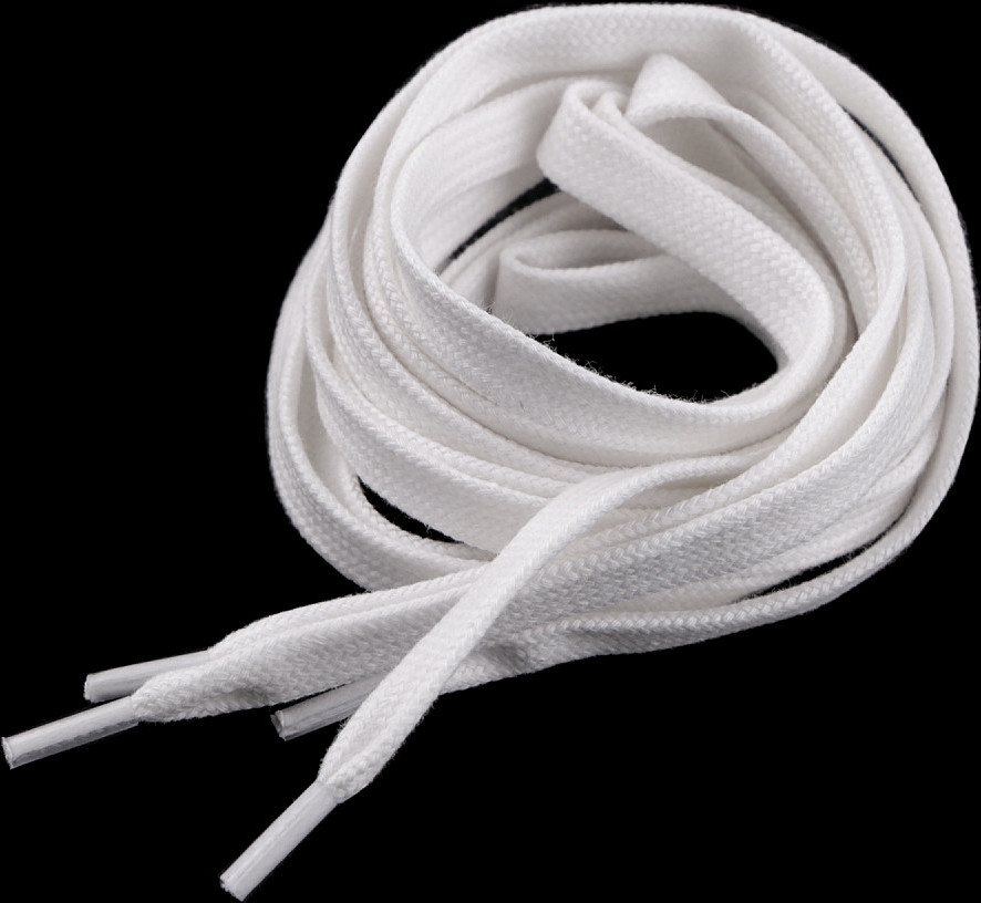 Bavlněné tkaničky do bot / tenisek / mikin délka 130 cm Varianta: 1 (0003) bílá, Balení: 2 ks