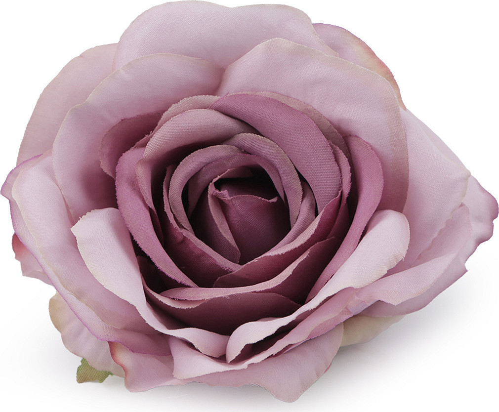 Umělý květ růže Ø10 cm Varianta: 3 starorůžová, Balení: 100 ks