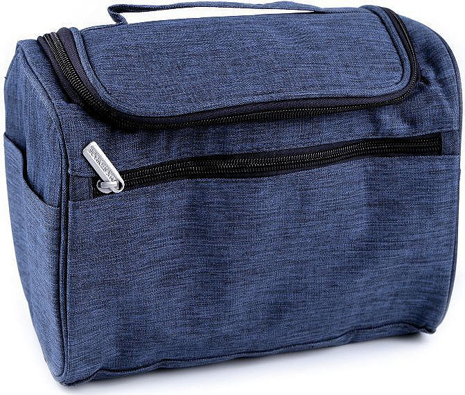 Kosmetická taška / závěsný organizér 18x24 cm Varianta: 2 modrá jeans, Balení: 1 ks