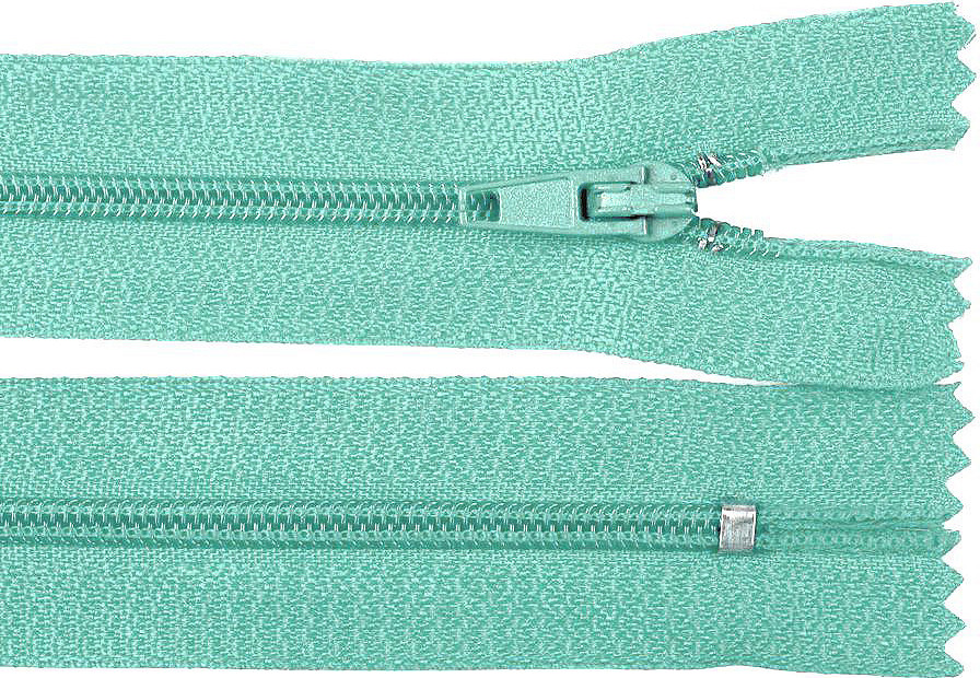 Spirálový zip No 3 délka 16 cm autolock Varianta: 252 Light Bleached Aqua, Balení: 1 ks