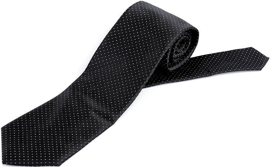 Saténová kravata Varianta: 5 černá, Balení: 1 ks