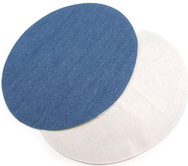 Nažehlovací záplaty riflové 11x14 cm Varianta: 1 modrá jeans, Balení: 1 sáček