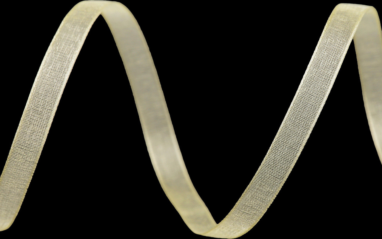 Monofilová stuha šíře 7 mm Varianta: 2 vanilková, Balení: 200 m