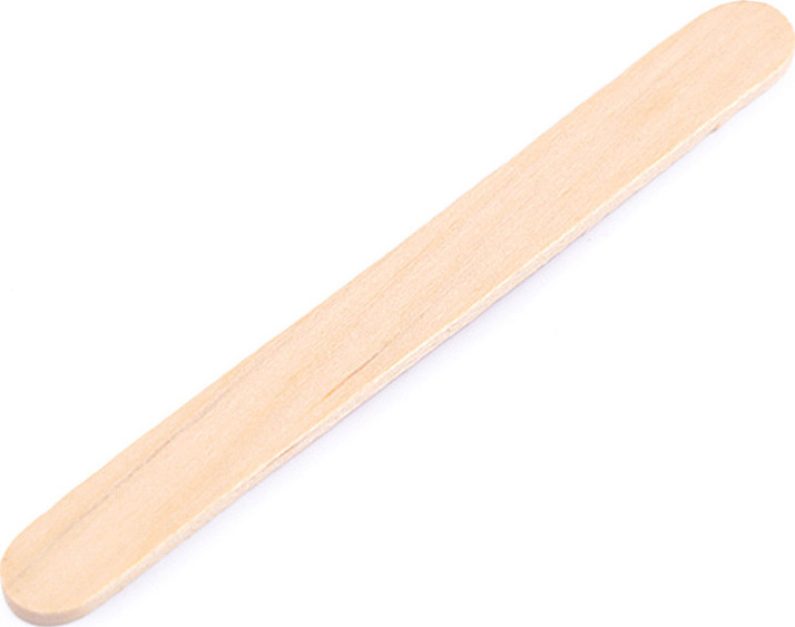 Dřevěné špachtle 1x11,3 cm malé Varianta: přírodní sv., Balení: 50 ks