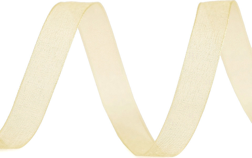 Monofilová stuha šíře 10 mm Varianta: 12 vanilková, Balení: 100 m