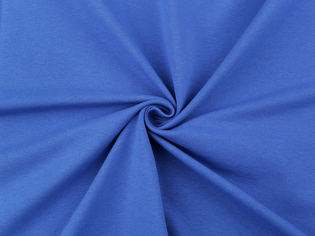 Teplákovina bavlněná nepočesaná jednobarevná Varianta: 9 (2134) modrá, Balení: 1 m