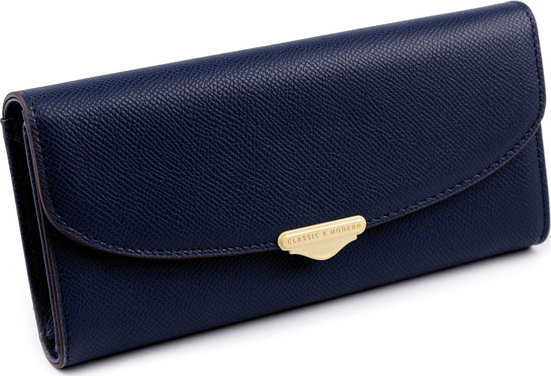 Dámská peněženka 9,5x19 cm Varianta: 12 modrá tmavá, Balení: 1 ks