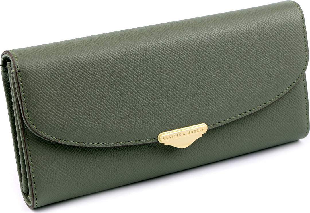 Dámská peněženka 9,5x19 cm Varianta: 11 zelenkavá, Balení: 1 ks