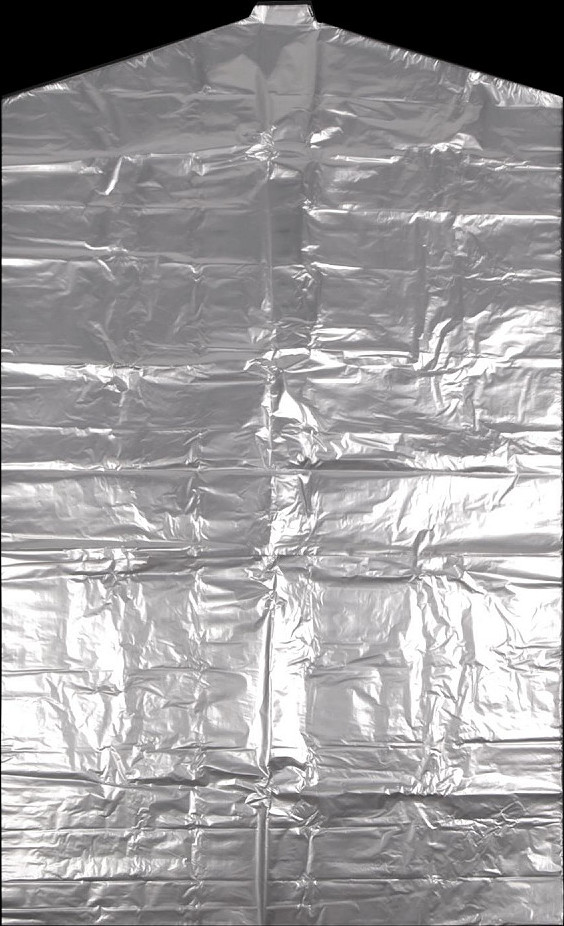 Obal na oděvy 70x120 cm Varianta: transparent, Balení: 20 ks