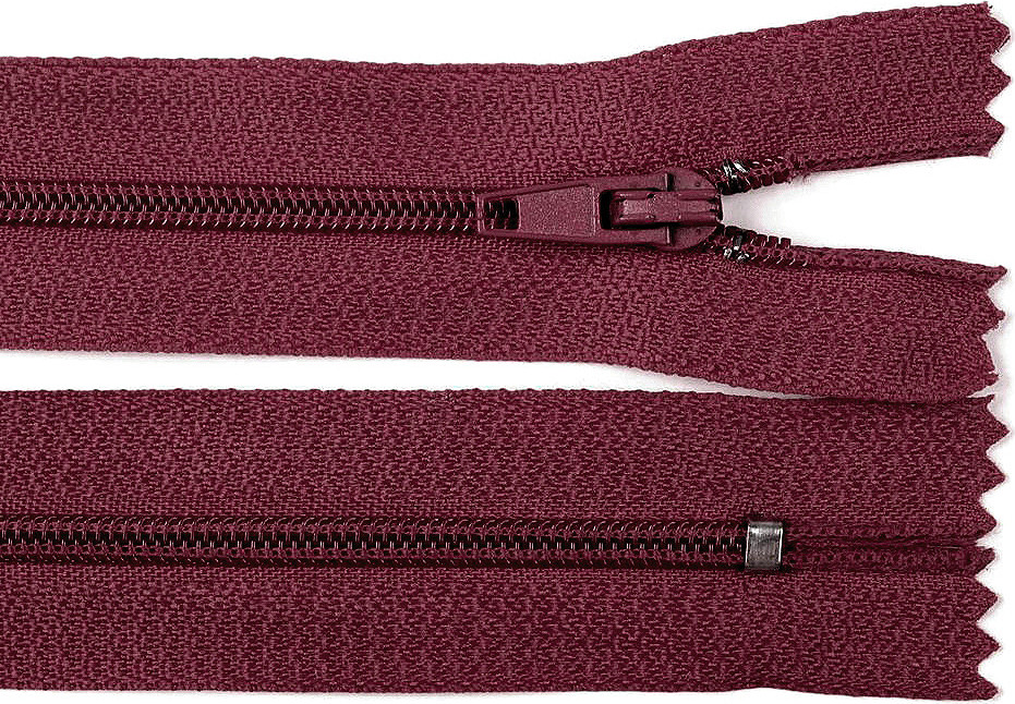 Spirálový zip šíře 3 mm délka 18 cm pinlock Varianta: 170 fialová purpura, Balení: 1 ks