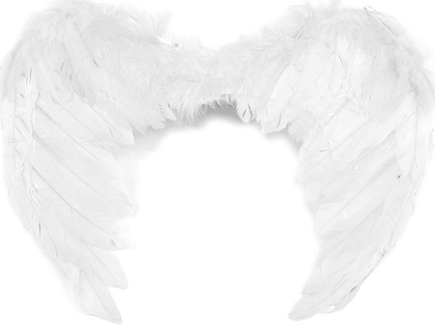 Andělská křídla 35x45 cm Varianta: bílá, Balení: 1 ks