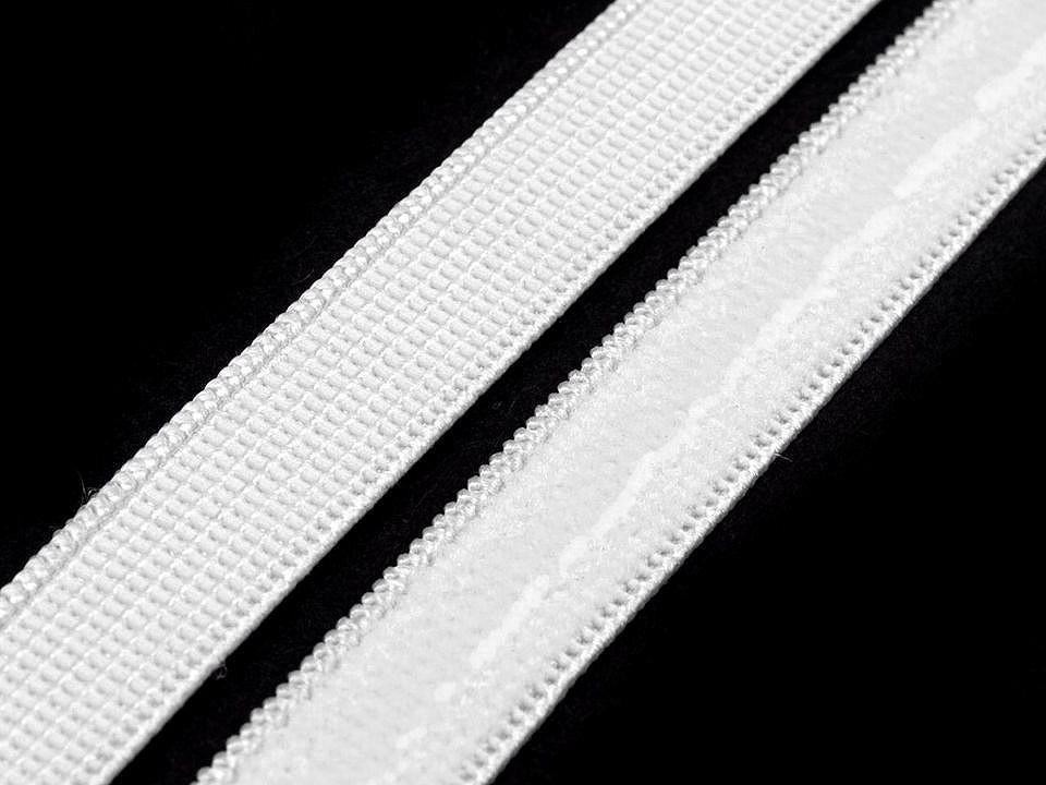 Pruženka šíře 10 mm se silikonem Varianta: 1 bílá, Balení: 5 m