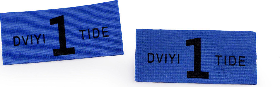Nášivka / štítek softshell Varianta: 5 modrá, Balení: 10 ks