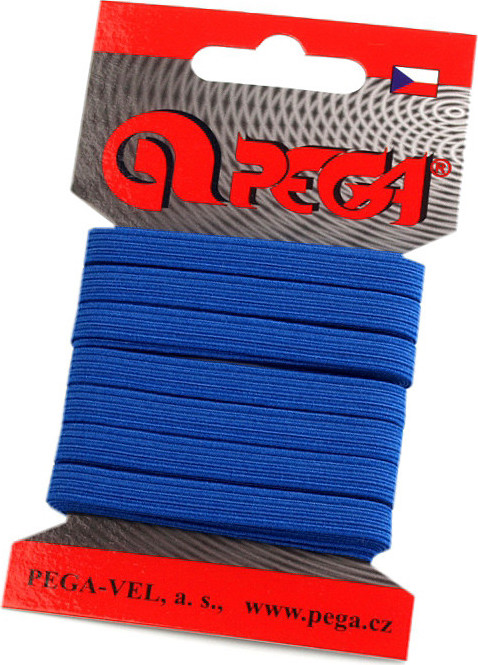 Prádlová pruženka na kartě šíře 7 mm barevná Varianta: 10 (4006) šedá, Balení: 1 karta